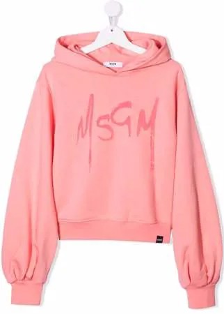 MSGM Kids худи с логотипом