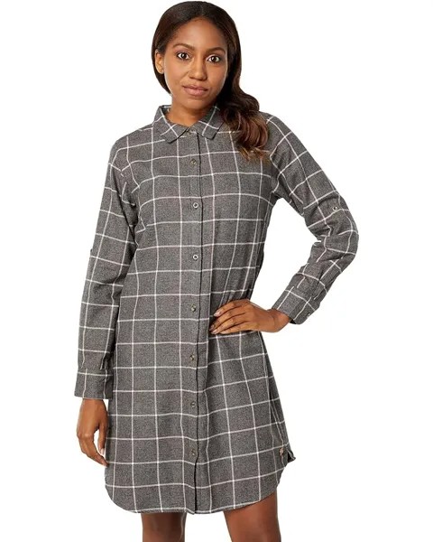 Платье Hatley Cara Shirtdress, угольный