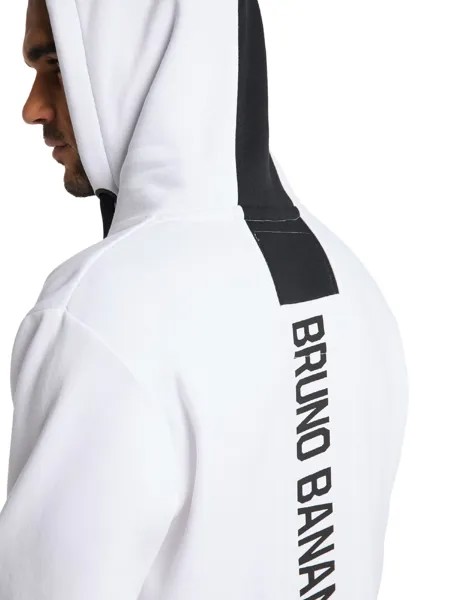 Толстовка Bruno Banani Hoodie ohne Reißverschluss HOWARD, белый