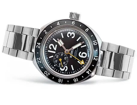 Российские наручные  мужские часы Vostok 2426.12-96071A. Коллекция Амфибия