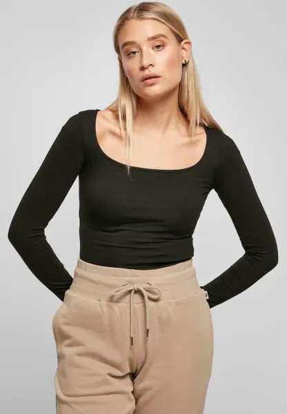 Рубашка с длинным рукавом LONGSLEEVE Urban Classics, цвет black