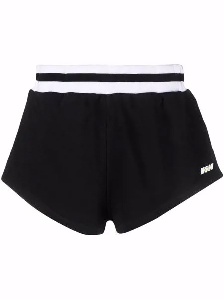 MSGM спортивные шорты с логотипом