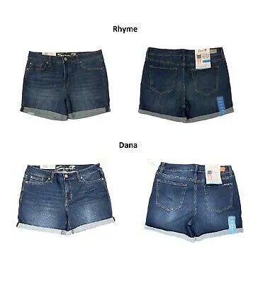 Женские джинсовые шорты с подвернутыми манжетами Seven7 Slim Fit Weekend Short