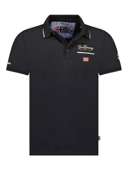 Футболка поло Geographical Norway, черный