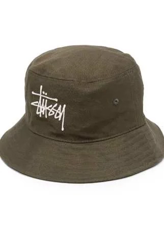 Stussy панама с вышитым логотипом