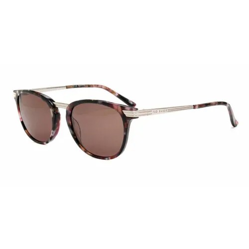 Солнцезащитные очки Ted Baker London, коричневый, коралловый