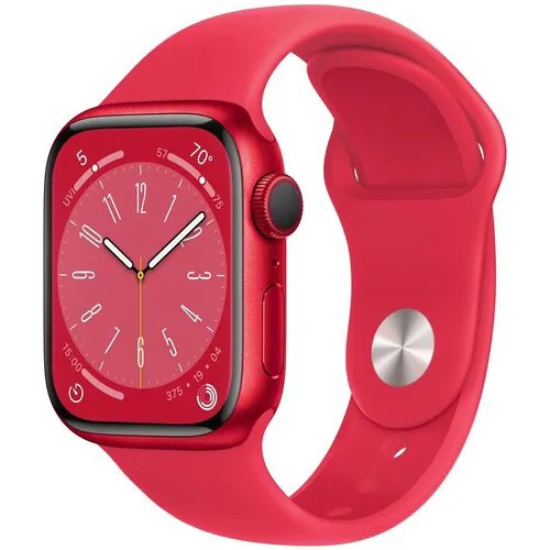 Смарт-часы Apple Watch Series 8 41mm (PRODUCT)RED Alum. Sport S/M