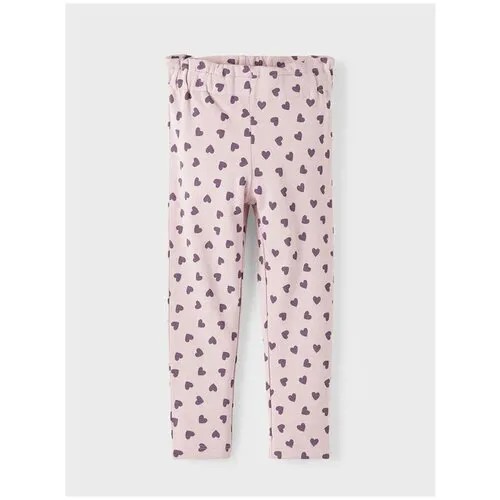 Name it, брюки для девочки, Цвет: серо-розовый, размер: 98