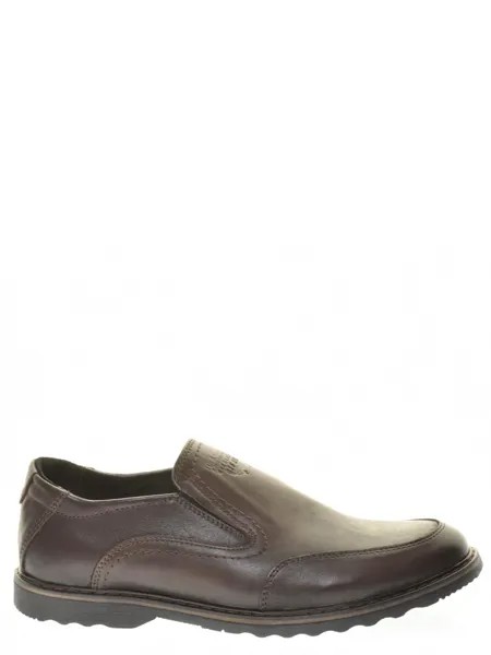 Туфли TOFA мужские демисезонные, размер 42, цвет коричневый, артикул 219397-8