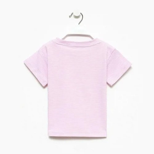 Футболка Kaftan Лето, размер 86-92, розовый