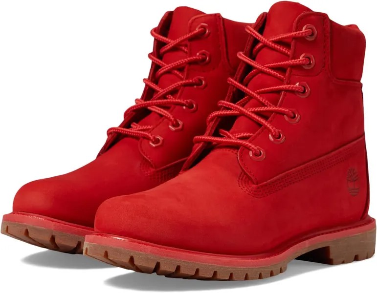 Ботильоны 50th Anniversary Edition 6-Inch Waterproof Timberland, цвет Medium Red Nubuck