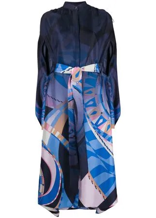 Emilio Pucci платье с абстрактным принтом