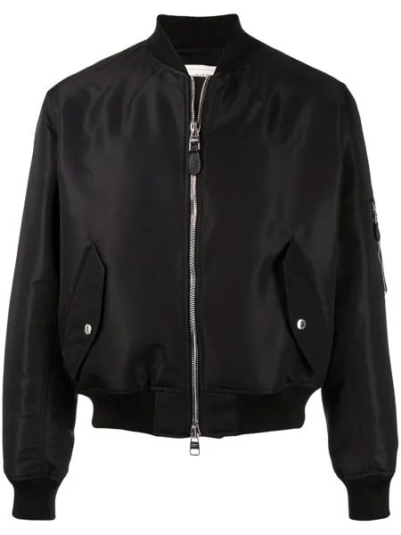 Alexander McQueen бомбер с логотипом