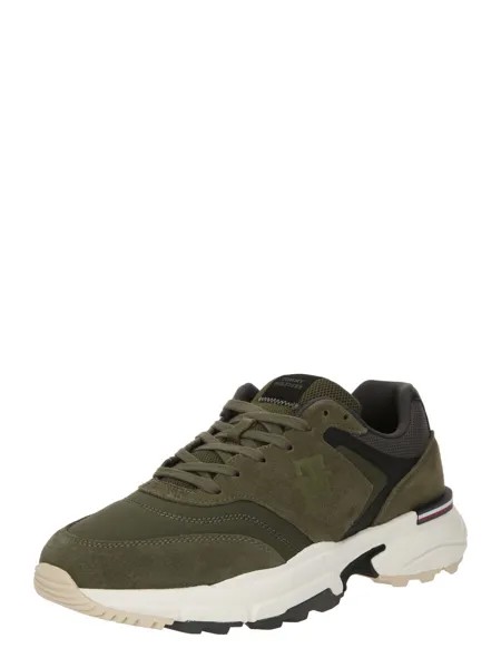 Кроссовки TOMMY HILFIGER Sneakers, оливковый