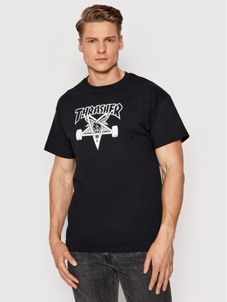 Футболка стандартного кроя Thrasher, черный