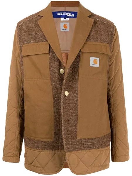 Junya Watanabe MAN стеганая куртка из коллаборации с Carhartt