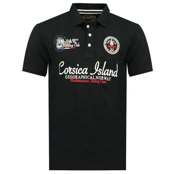 Поло с коротким рукавом Geographical Norway Kulampo, синий