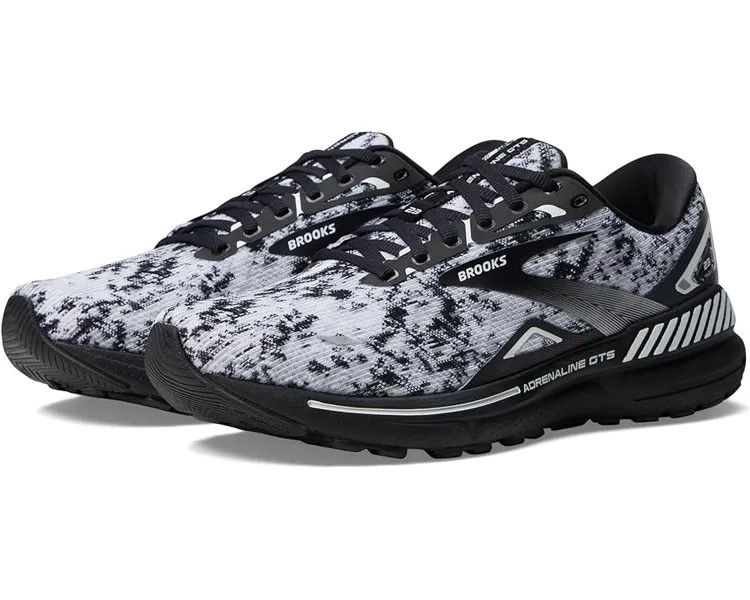Кроссовки Brooks Adrenaline GTS 23, цвет White/Grey/Black