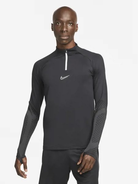 Джемпер футбольный мужской Nike Dri-FIT Strike, Черный