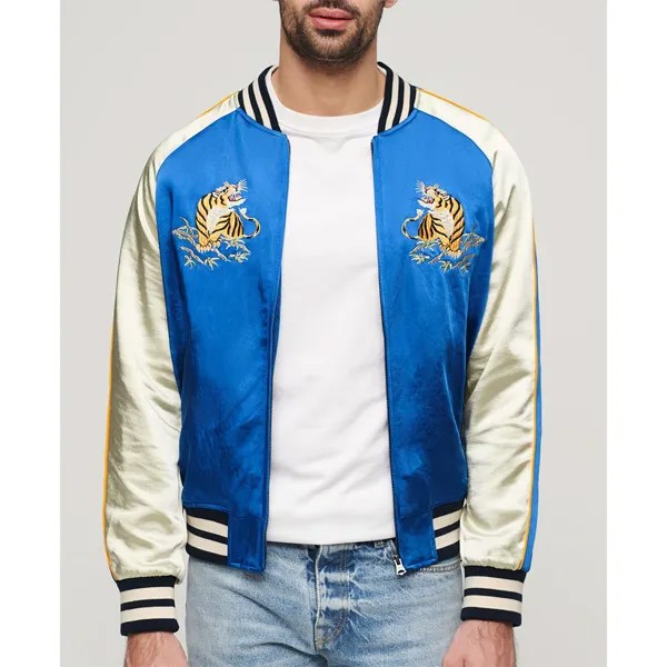 Куртка Superdry Suikajan Bomber, синий
