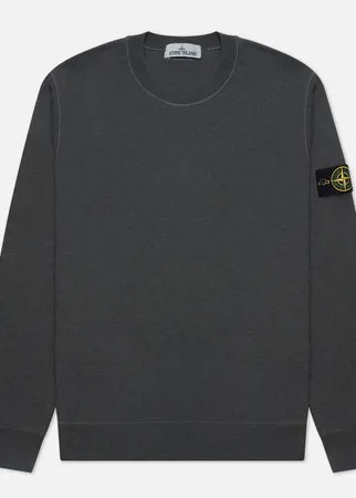 Мужская толстовка Stone Island Classic Fleece Crew Neck, цвет серый, размер L