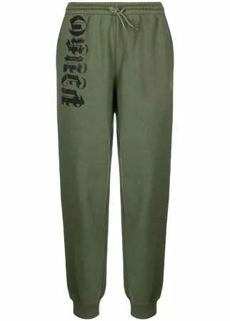 PINKO спортивные брюки с логотипом и кулиской