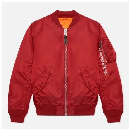 Женская куртка бомбер Alpha Industries MA-1 бордовый , Размер XS