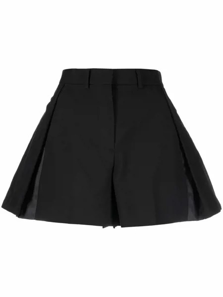 Sacai шорты со складками