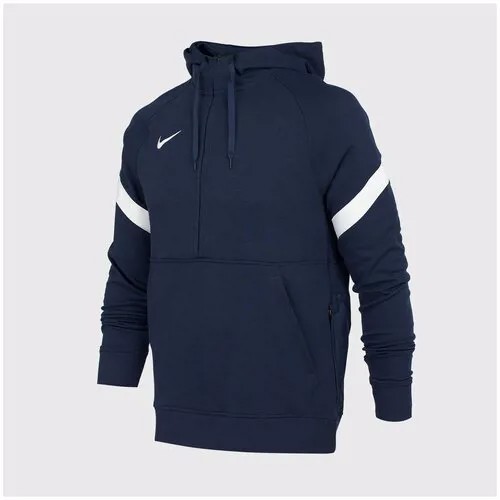 Толстовка Nike Fleece Strike21 CW6311-451, р-р M, Темно-синий