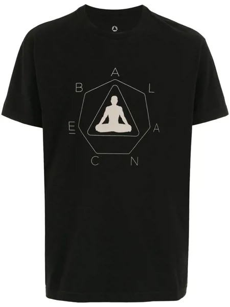 Osklen футболка с принтом Balance