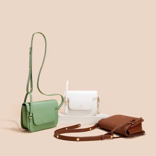 Женская сумка, новинка 2021, зимняя модная дизайнерская сумка через плечо из натуральной кожи, корейский Повседневный дорожный кошелек, сумка...