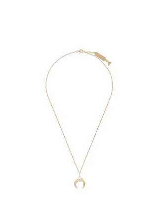 Coup De Coeur horn pendant necklace