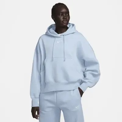 Худи Nike Sportswear Phoenix Fleece, цвет Light Armory Blue/Sail