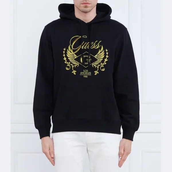 Толстовка обычного кроя Royal Fleece bling Guess, черный