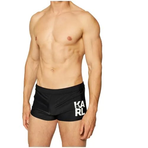 Плавки Karl Lagerfeld, размер 2XL, черный
