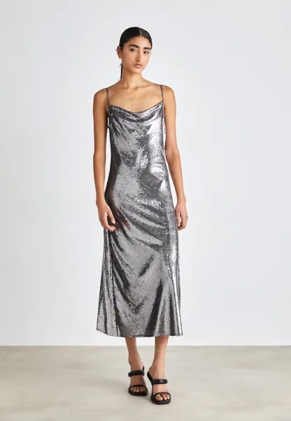 Коктейльное платье HADLEY AllSaints, серый