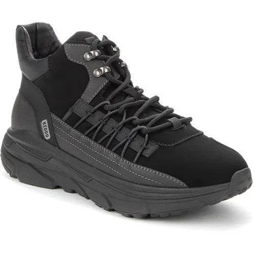 Ботинки KEDDO, размер 40, черный, серый