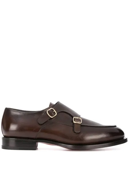 Santoni монки с пряжками