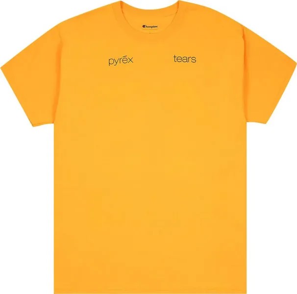 Футболка Denim Tears x Pyrex Tears Tee 'Gold', золотой