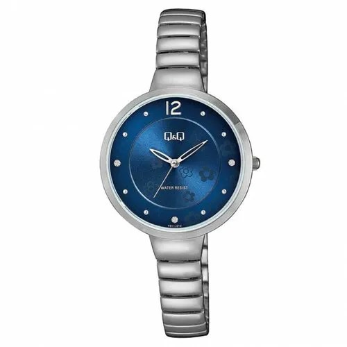 Наручные часы Q&Q Часы Q&Q F611-212 женские, кварцевые, водонепроницаемые