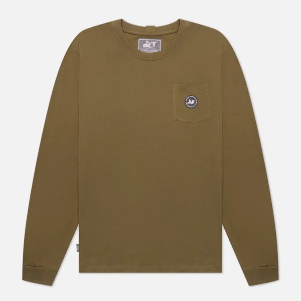 Лонгслив мужской Peaceful Hooligan PHAW21TEE07 хаки M