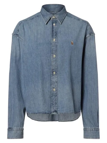 Джинсовая блузка Polo Ralph Lauren, синий