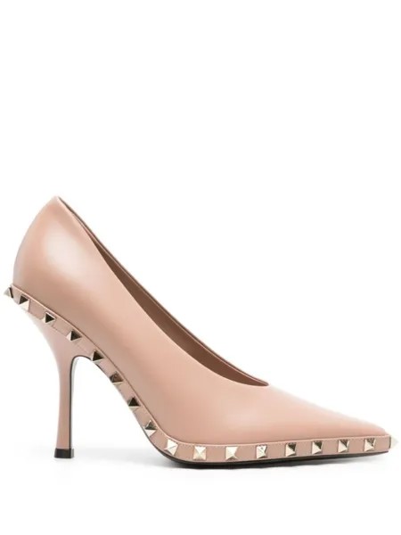 Valentino Garavani туфли Rockstud 100, розовый