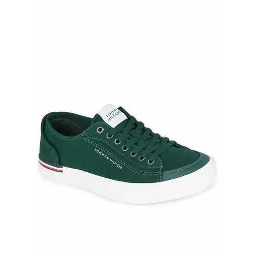 Кеды TOMMY HILFIGER, размер EU 43, зеленый