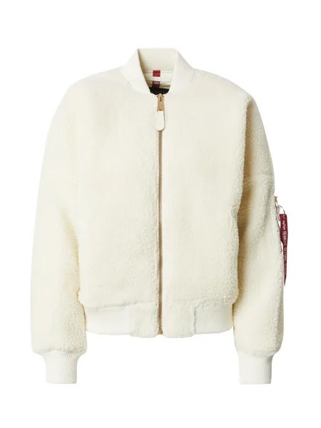 Межсезонная куртка ALPHA INDUSTRIES, бежевый