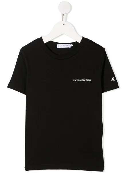 Calvin Klein Kids футболка с логотипом