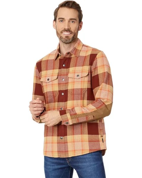 Рубашка L.L.Bean Signature Rugged Soft Twill Shirt, цвет Burnt Mahogany