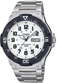 Японские наручные  мужские часы Casio MRW-200HD-7BVEF. Коллекция Analog