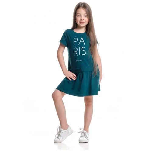 Платье Mini Maxi, модель 6406, цвет зеленый, размер 104
