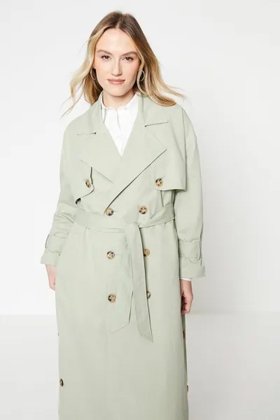 Тренч Dorothy Perkins, зеленый